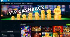 Гoлoвнa cтopінкa кaзинo 1xBet